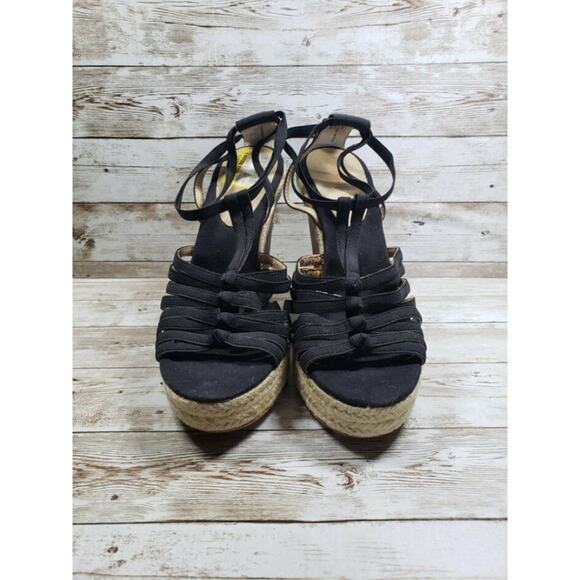 Levity Wedges Black Brown and Tan Wedges - Size 8 - Picture 2 of 7